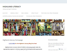 Tablet Screenshot of highlandliteracy.com